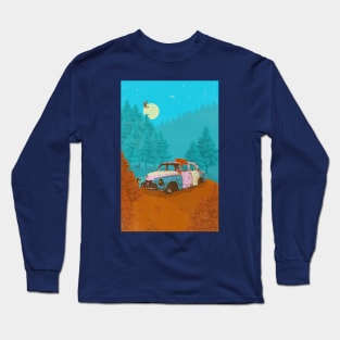 Old Rusty Car Long Sleeve T-Shirt